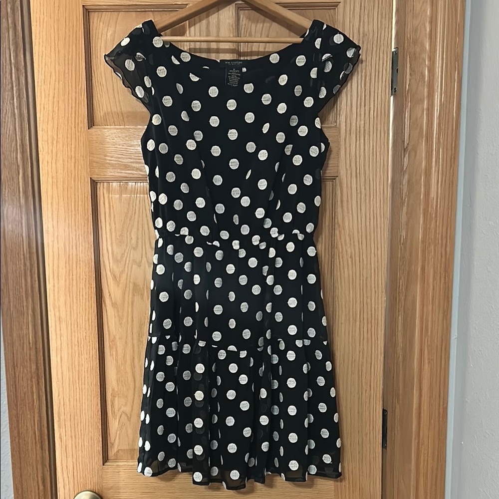 Black Polka Dot Dress